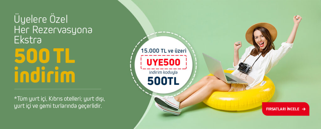 Touristica Yurtiçi Otel İndirim Kuponu