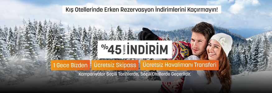 Tatil.com Kış Otelleri İndirim Kampanyası