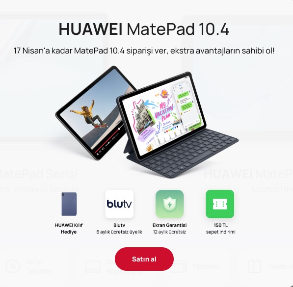 Huawei 300 TL İndirim Kodu