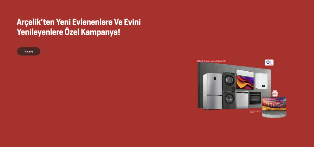 Arçelik Eskiyi Getir Yenisini Götür Kampanyası