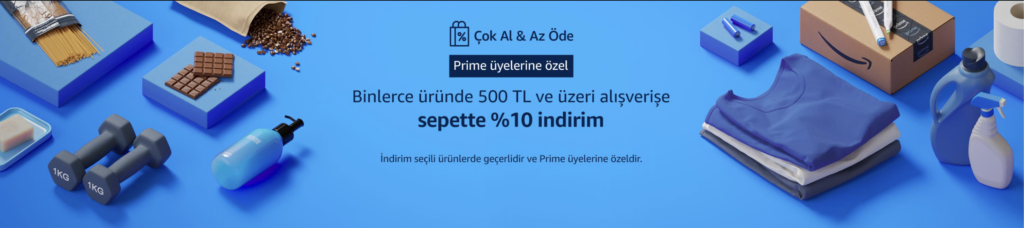 Amazon Prime İndirim Kampanyası